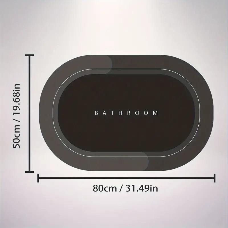 Lisslune | Quick Drying Bathroom Mat