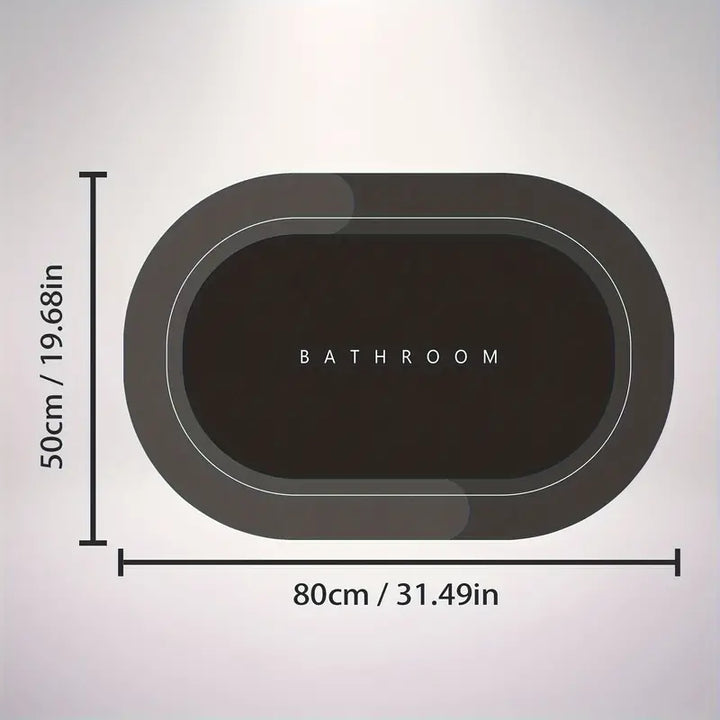 Lisslune | Quick Drying Bathroom Mat