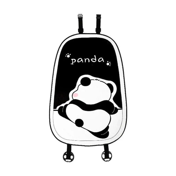 Lisslune | Warm Panda Plush Car Seat Cushion - Universal Fit for Autumn & Winter