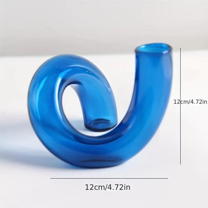 Lisslune | TimelessGlow - Pedestal Glass Vase