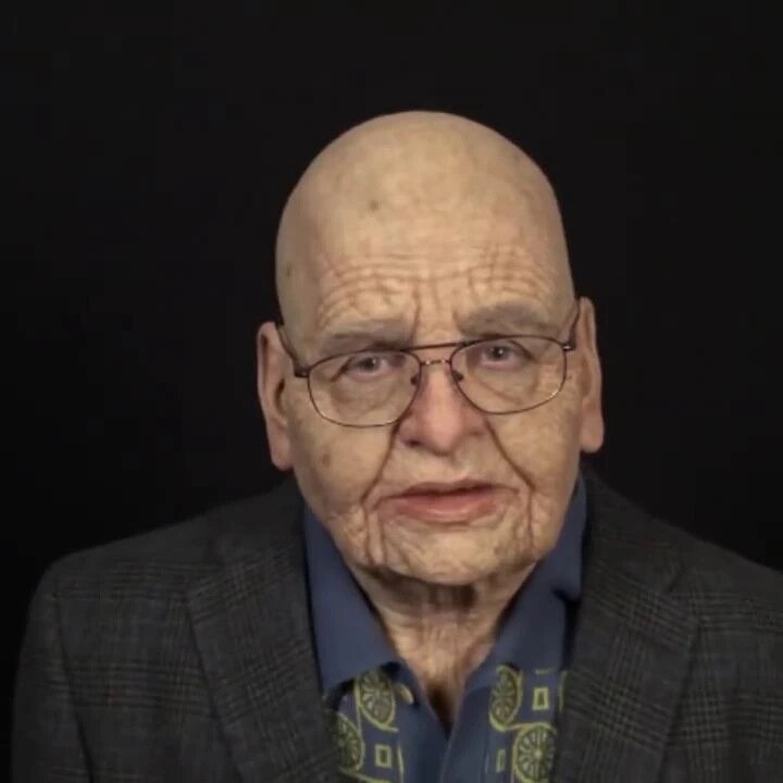 Lisslune | Creepy Old Man Mask – Realistic Latex Halloween Mask for Adults