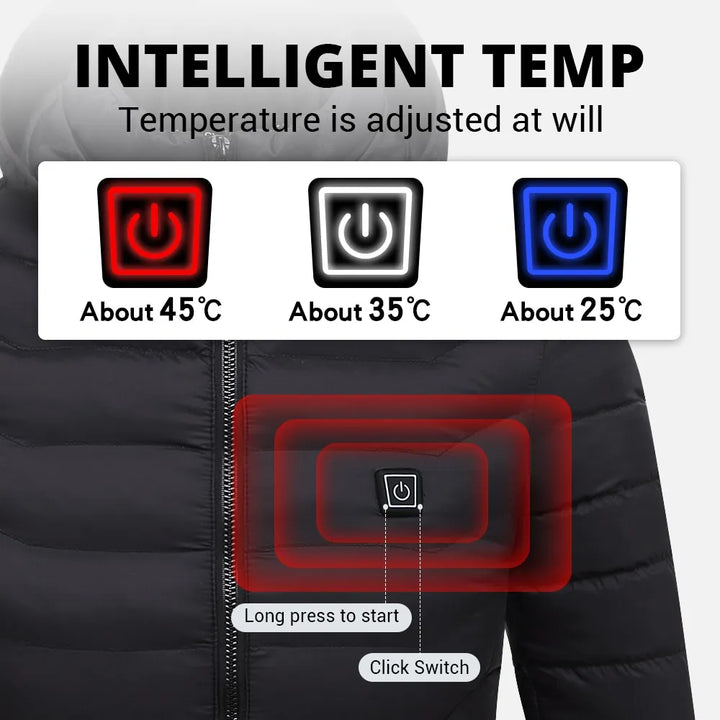 Lisslune | Unisex Heated Jacket