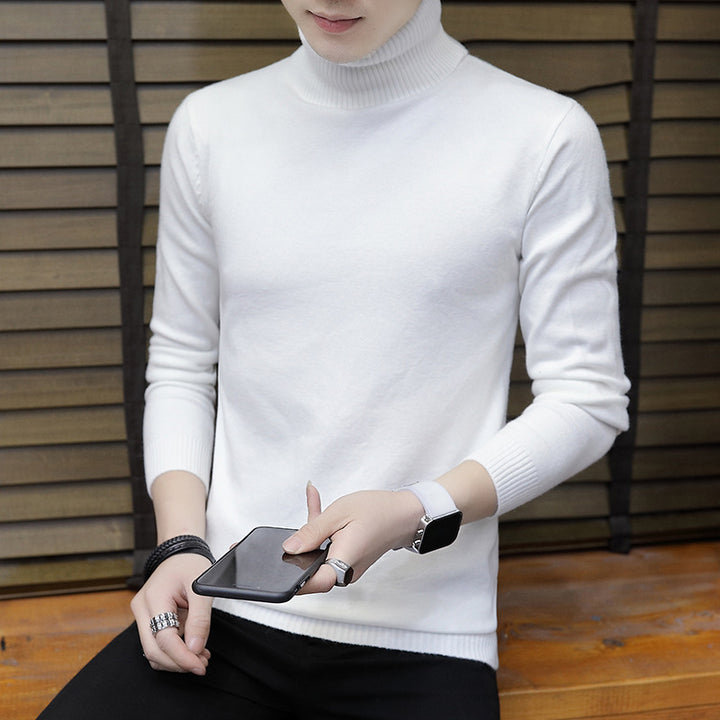 Men's high-necked knitted top Lisslune