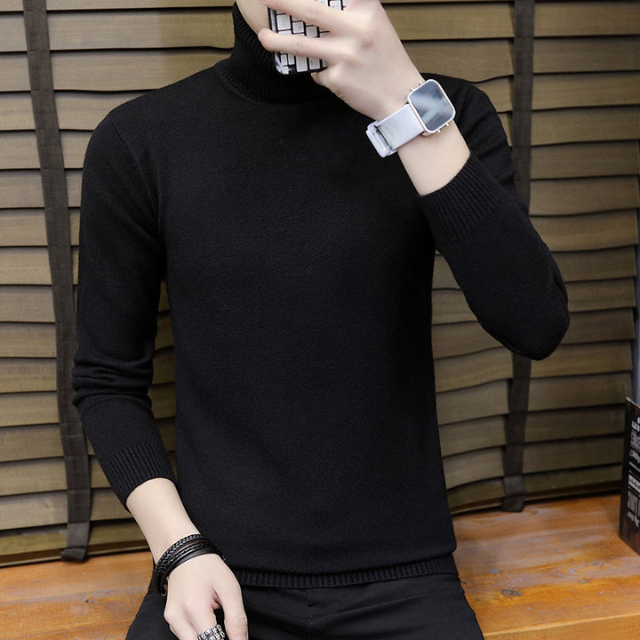 Men's high-necked knitted top Lisslune