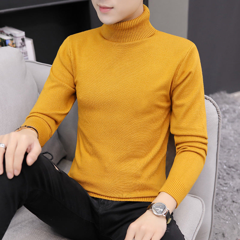 Men's high-necked knitted top Lisslune