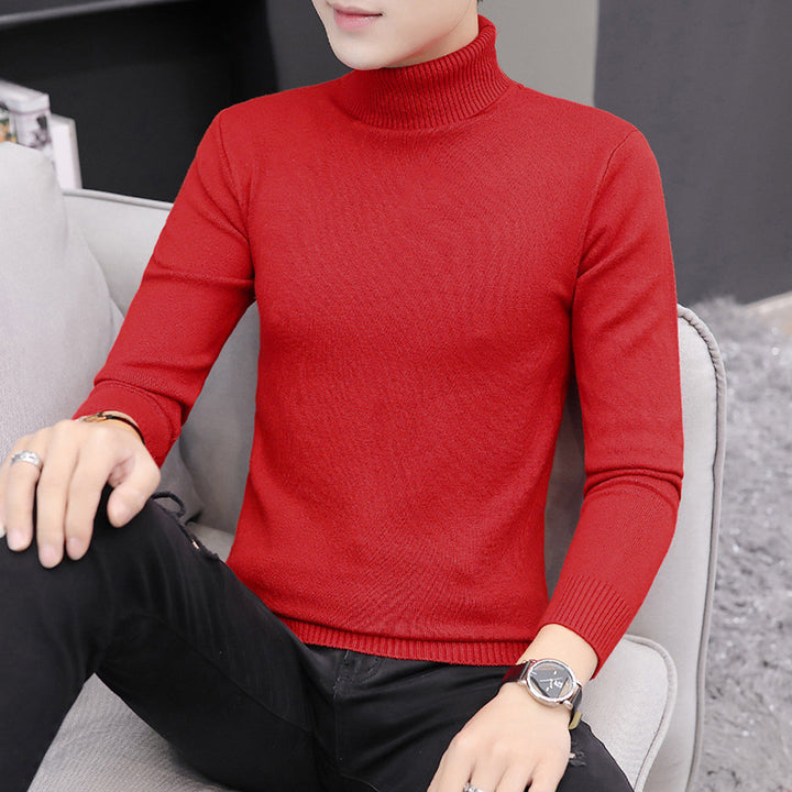 Men's high-necked knitted top Lisslune
