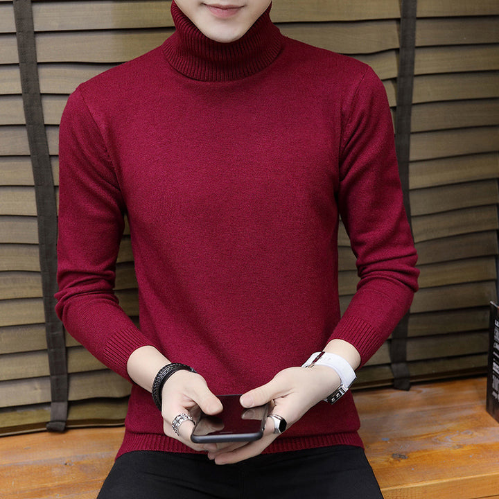 Men's high-necked knitted top Lisslune