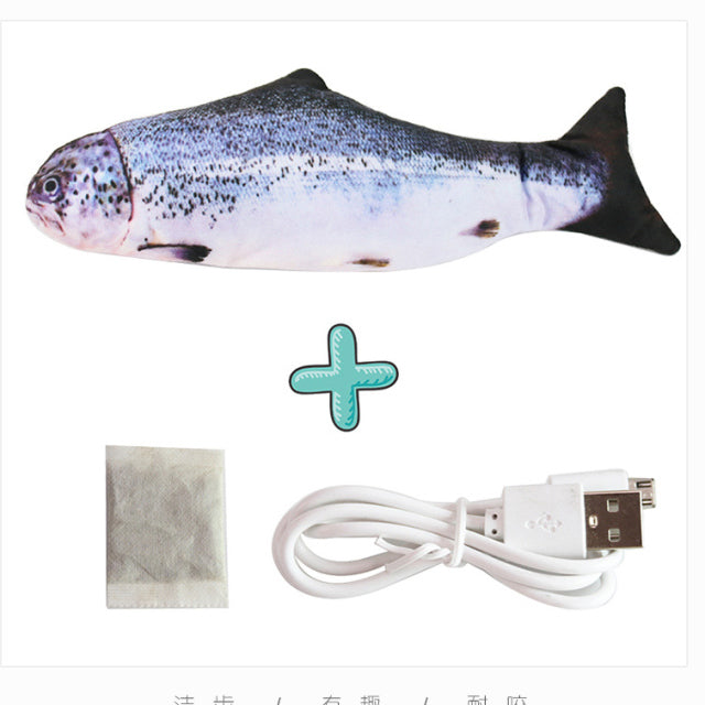 Lisslune | Cat USB Charger Interactive Fish Toy