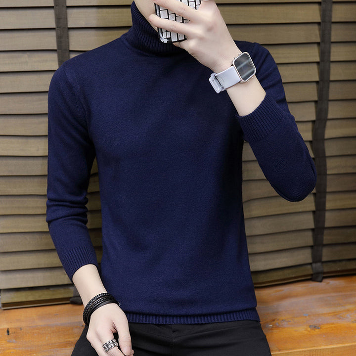 Men's high-necked knitted top Lisslune