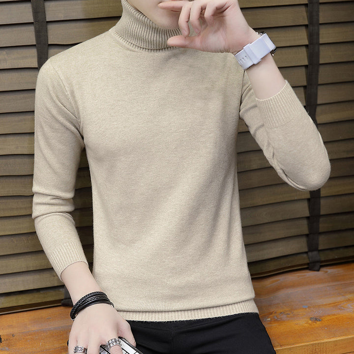 Men's high-necked knitted top Lisslune