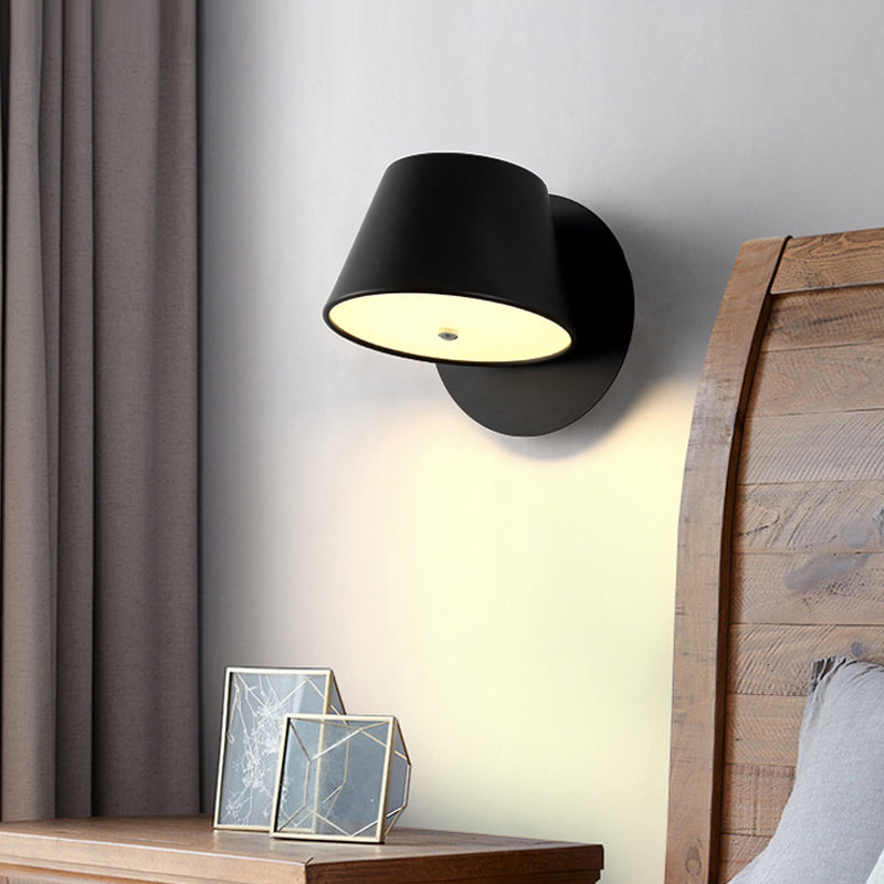 Skørter | Nordic Tapas Shadow Wall Lamp Metal Black/White Wall Lighting for BedroomStudy Room