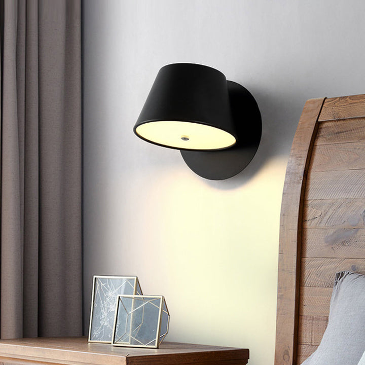 Skørter | Nordic Tapas Shadow Wall Lamp Metal Black/White Wall Lighting for BedroomStudy Room
