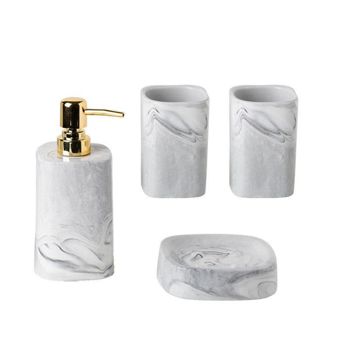 Rynx Nordic Marble Bathroom Set