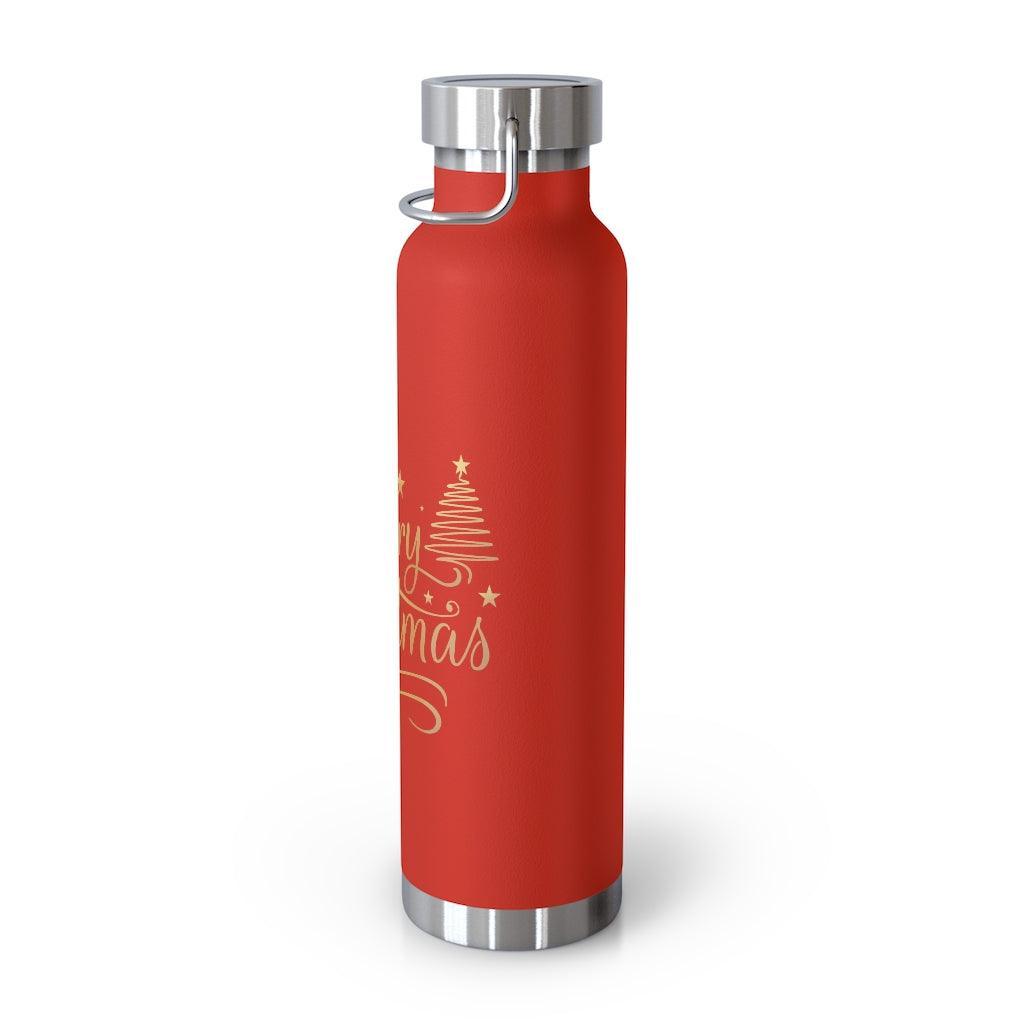 Lisslune | Vacation Joy Vacuum Insulated Stainless Steel Water Bottle - 22 Oz with Wide Neck