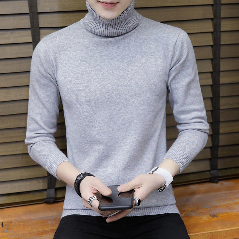 Men's high-necked knitted top Lisslune