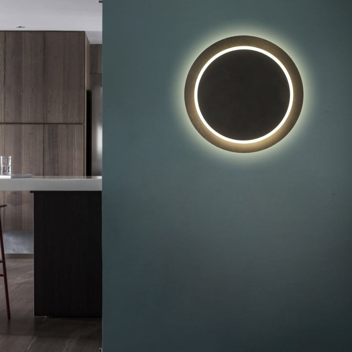 Skørter | Round LED Wall Lamp Contemporary Acrylic Wall Light for Kitchen Children's Room