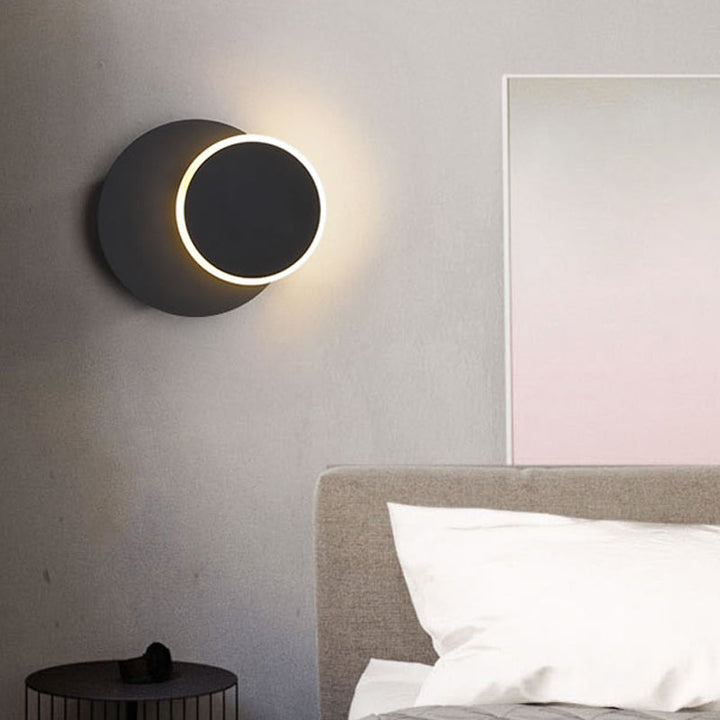 Skørter | Round LED Wall Lamp Contemporary Acrylic Wall Light for Kitchen Children's Room