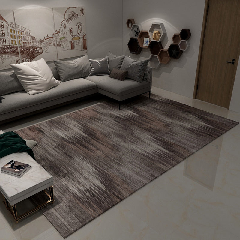 Lisslune | Dark Cyberpunk Style Rug Polypropylene Tie Dye Printed Abstract Rug Non-Slip Back Washable Carpet for Room
