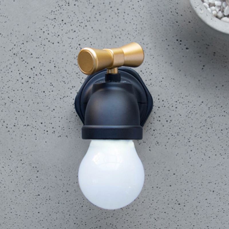 Skørter | Faucet Kid Bedroom Wall Light Metal One Light Modern Beautiful Wall Light