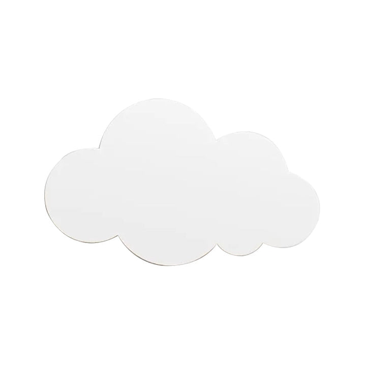 Skørter | Plastic Cloud Slim Wall Lamp Modern Style LED Wall Lamp in White for Children's Room
