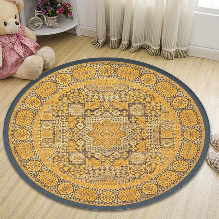 Lisslune | Shabby Tribal Rug Pastel Moroccan Rug Polypropylene Pet Friendly Non-Slip Rug for Living Room