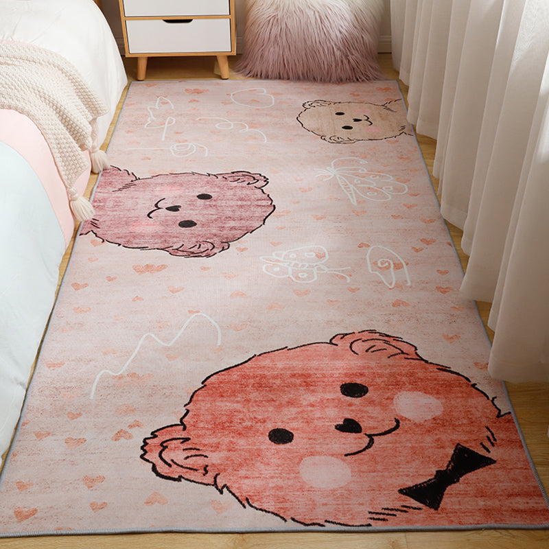 Lisslune | Fun Cartoon Rug Soft Colors Fairy Tale Rug Machine Wash Non-Slip Rug for Children's Room