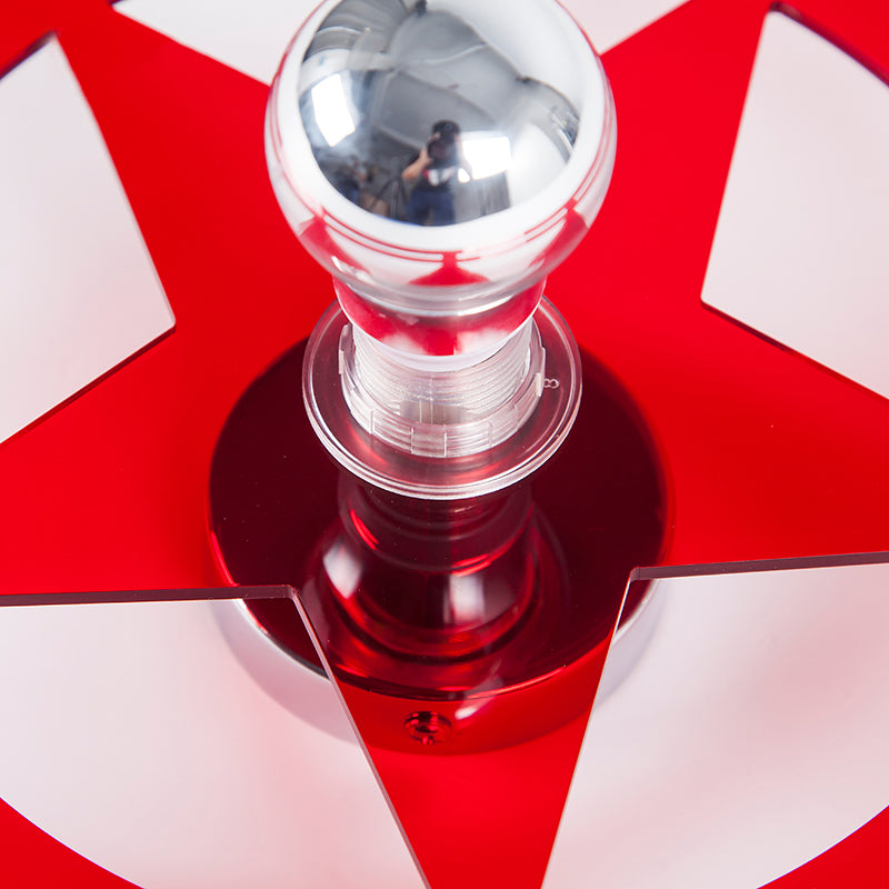 Skørter | Metal Star Wall Lamp Single Head Contemporary Wall Lamp for Boys Bedroom Stair