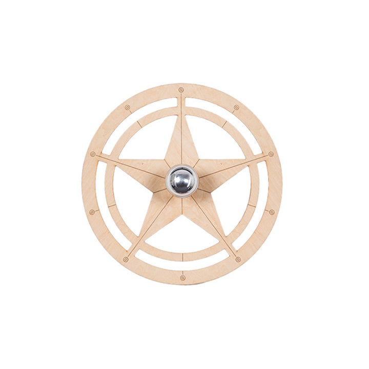 Skørter | Metal Star Wall Lamp Single Head Contemporary Wall Lamp for Boys Bedroom Stair