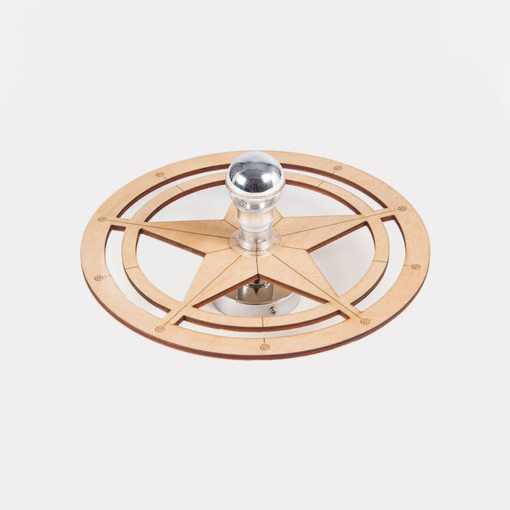 Skørter | Metal Star Wall Lamp Single Head Contemporary Wall Lamp for Boys Bedroom Stair