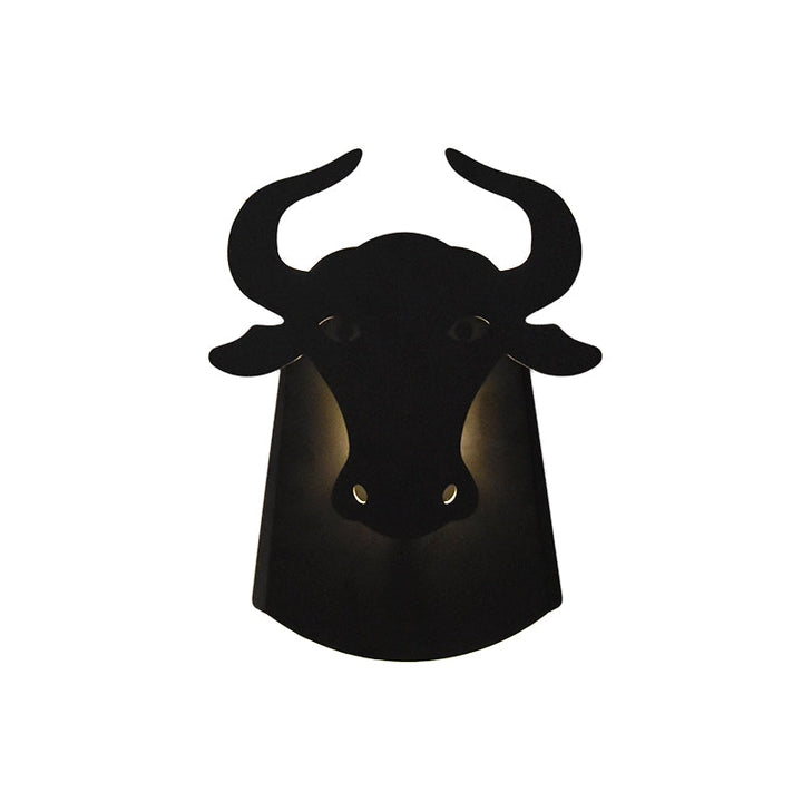 Skørter | Metal Ox Wall Lamp Modern Integrated Led Indoor Wall Lamp for Living Room