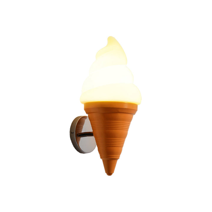 Skørter | Plastic Sweet Corn Wall Lamp One Light Creative Modern Wall Lamp in Beige for Restaurant
