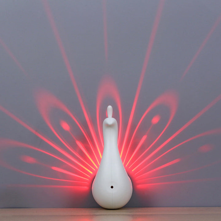Skørter | Creative Animal Peacock Night Light Energy-Saving LED Wall Lamp for Hallway Kids Room