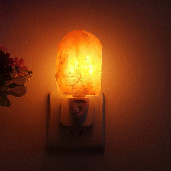Skørter | Modern creative stone wall lamp energy-saving white plug-in LED night light for hallway