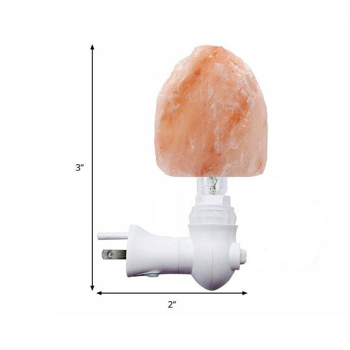 Skørter | Modern creative stone wall lamp energy-saving white plug-in LED night light for hallway