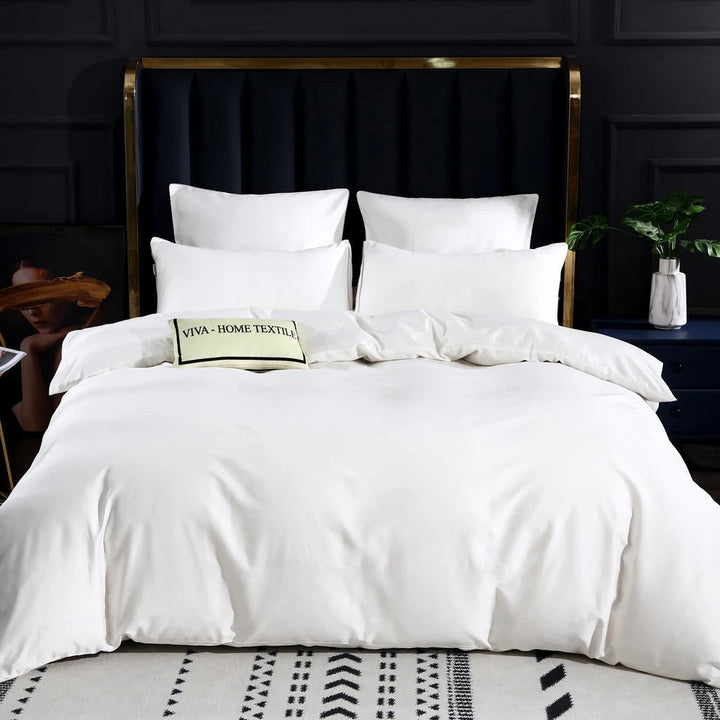 Lisslune | 6pcs Silk Duvet Cover Set