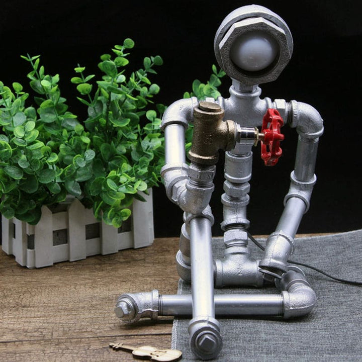 Lisslune | MechForma Industrial Table Lamp – Creative Human Design