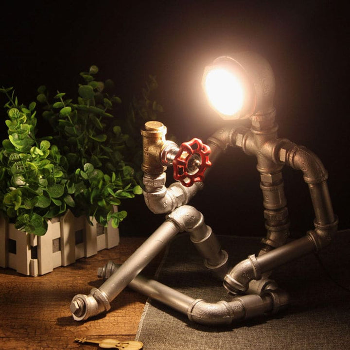 Lisslune | MechForma Industrial Table Lamp – Creative Human Design