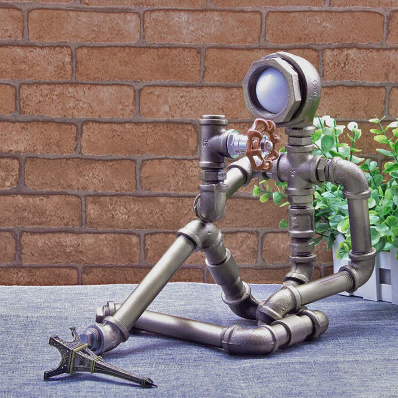 Lisslune | MechForma Industrial Table Lamp – Creative Human Design