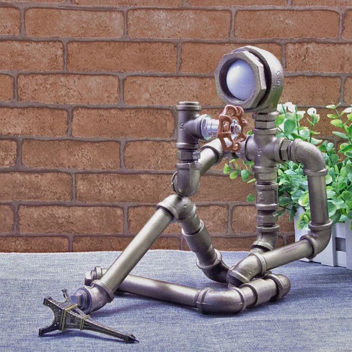 Lisslune | MechForma Industrial Table Lamp – Creative Human Design