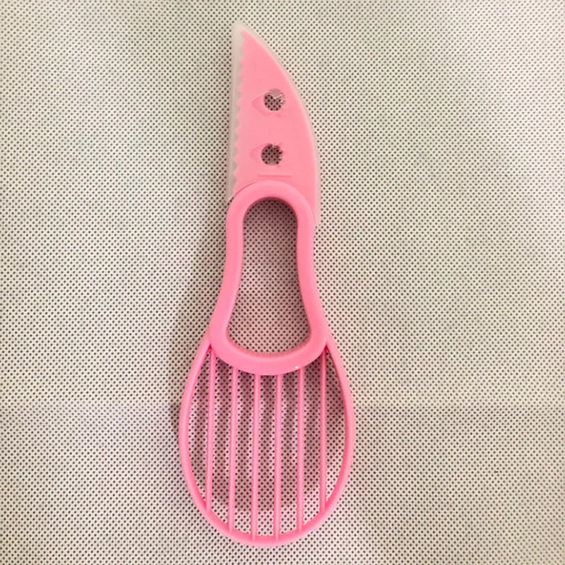 Lisslune | 3 in 1 Avocado Slicer Shea Corer Butter Fruit Peeler Cutter Pulp Separator Plastic Knife Kitchen Appliances Vegetable Tools Kitchen Gadgets