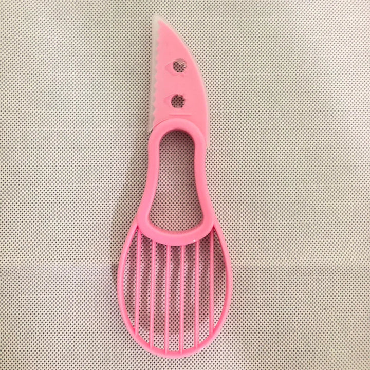 Lisslune | 3 in 1 Avocado Slicer Shea Corer Butter Fruit Peeler Cutter Pulp Separator Plastic Knife Kitchen Appliances Vegetable Tools Kitchen Gadgets