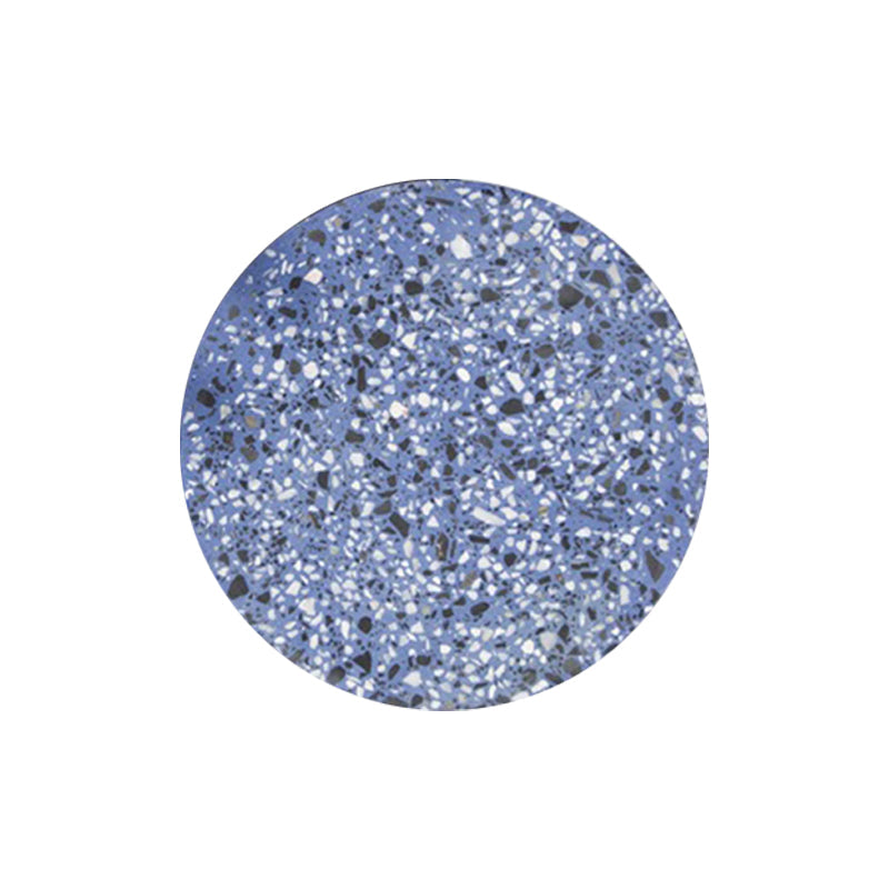 Lisslune | Disc-shaped LED wall lamp Minimalist terrazzo bedroom wall light in Pink/Blue/Black, 7"/10" B
