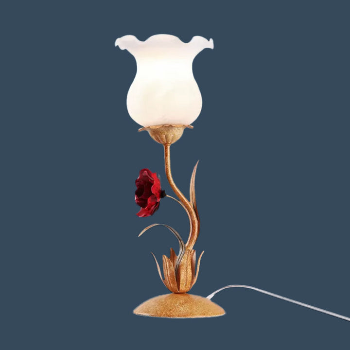 Lisslune | Florvia – Have-inspired table lamp made of frosted glass