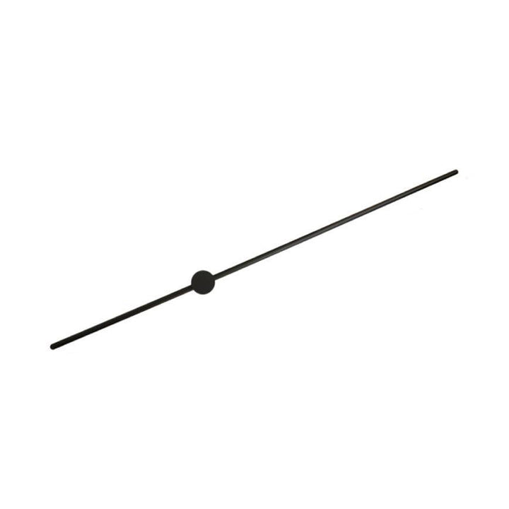 Skørter | Black Slim Rod Wall Light Minimalist 23.5"/31.5"/47" High LED Metal Wall-Mounted Lamp for Bedroom