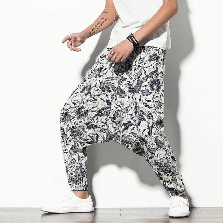 Unisex Patterned Leisure Pants Lisslune