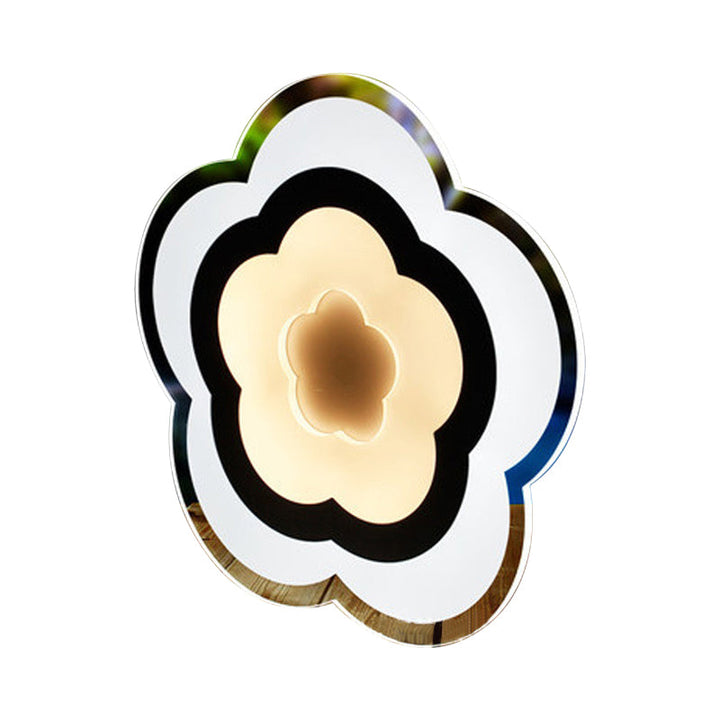 Lisslune | Diamond/Branch/Flower Acrylic LED Wall Lamp Light Minimalist White Wall Spotlight Lighting for Bedroom