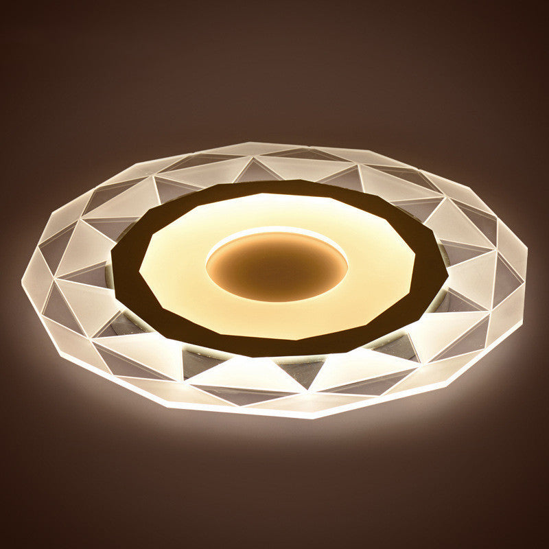 Lisslune | Diamond/Branch/Flower Acrylic LED Wall Lamp Light Minimalist White Wall Spotlight Lighting for Bedroom