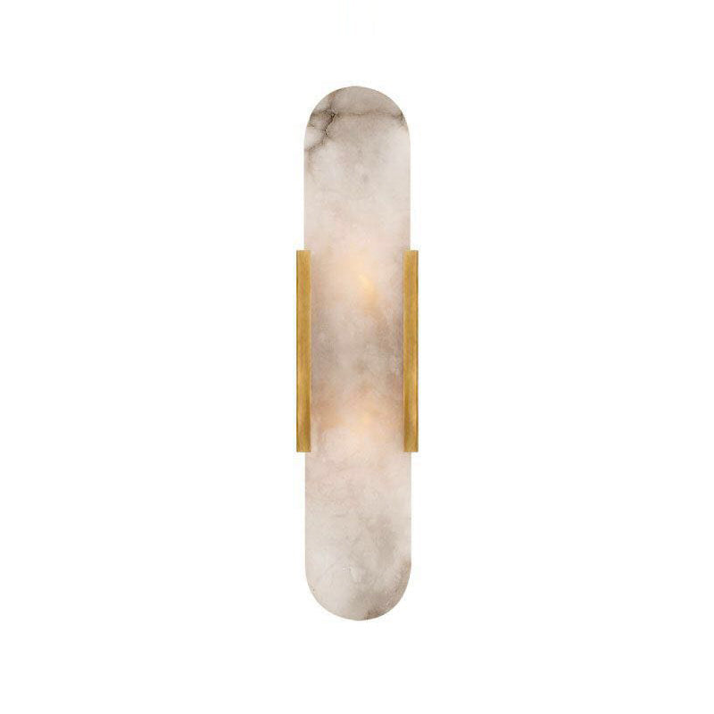Lisslune | Postmodern Orbit/Ellipse/Circle Wall Lamp Metal 1 Light Living Room Wall Lighting in Gold