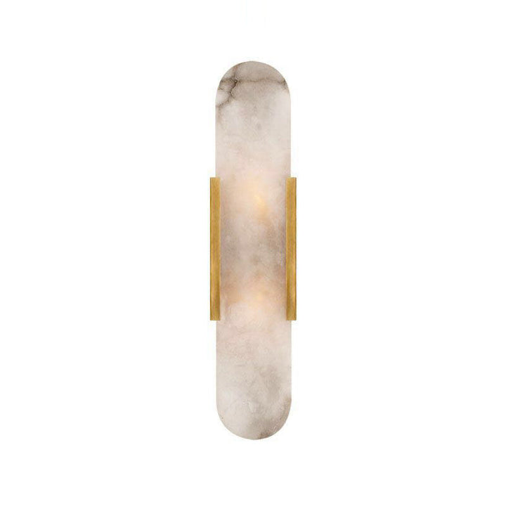 Lisslune | Postmodern Orbit/Ellipse/Circle Wall Lamp Metal 1 Light Living Room Wall Lighting in Gold