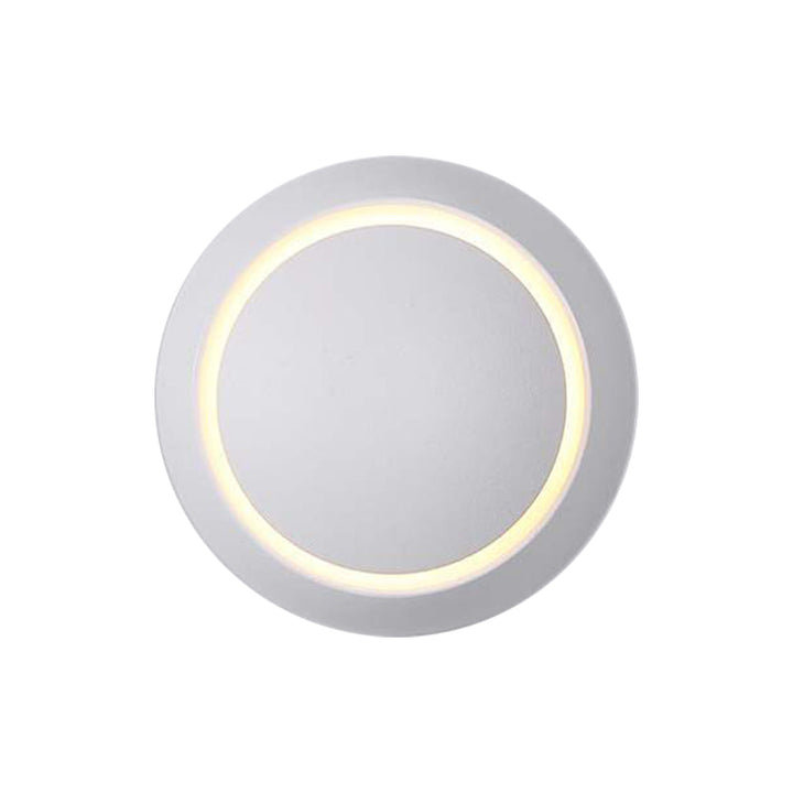 Lisslune | Movable Moon Wall Lamp Nordic Metal Black/White/Pink LED Ceiling Light in White/Yellow Light
